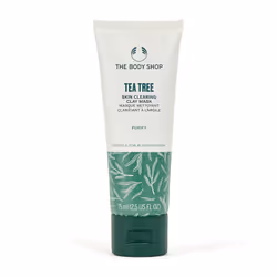 The Body Shop Skin Clearing Tea Tree Clay Mask - For Oil  Blemished Skin - Vegan 2.5 Fl Oz