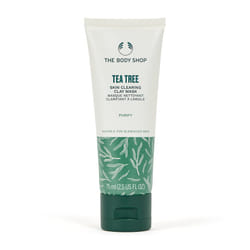 The Body Shop Skin Clearing Tea Tree Clay Mask - For Oil  Blemished Skin - Vegan 2.5 Fl Oz