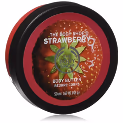 The Body Shop Strawberry Body Butter - Nourishing & Moisturizing Skincare for Normal Skin - Vegan - 1.69 Oz