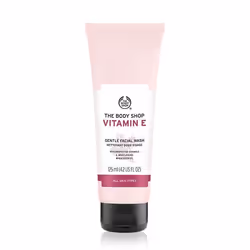 The Body Shop Vitamin E, 125 ml, Unisex, Universal, Cleansing, Moisturizing, Refreshing, Softening, Tube, Aqua/Water (Solvent ...