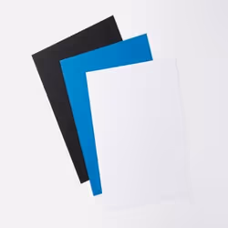 GBC LeatherGrain Binding Covers 250gsm A5 Black (100) - Additional view 5
