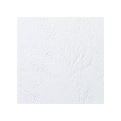 GBC LeatherGrain Binding Covers 250gsm A5 White (100)