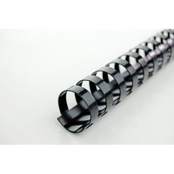 GBC CombBind Binding Combs 8mm A5 BK (100)