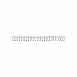 GBC WireBind Binding Wires 24 Loop 6mm A5 Silver (100), Silver, 55 sheets, 100 pc(s)