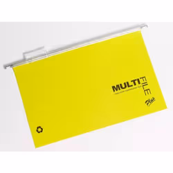 Rexel Multifile Plus Foolscap Suspension File 15mm Assorted (10)