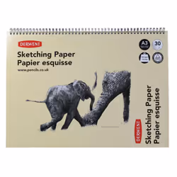 Derwent A3 Landscape Sketch Pad - 30 Sheets