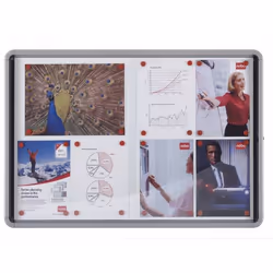 Nobo Internal Glazed Case Magnetic 8xA4 - Additional view 5