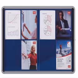 Nobo Internal Glazed Case Fabric 8xA4 - Additional view 4