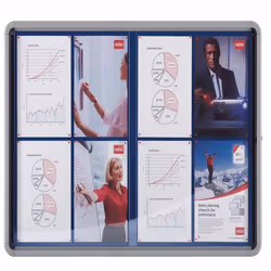 Nobo Internal Glazed Case Fabric 8xA4 - Additional view 5