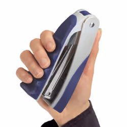 Rexel Centor Half Strip Stapler Silver/Blue - Additional view 5
