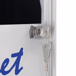 Nobo Extra Flat Glazed Case Magnetic 4xA4 - Additional view 6