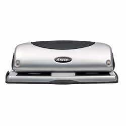 Rexel Precision 425 4 Hole Punch Silver/Black, 25 sheets, Black, Silver, Metal, 8 cm, 6 mm, 315 mm