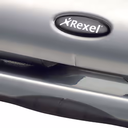 Rexel Precision 425 4 Hole Punch Silver/Black - Additional view 4