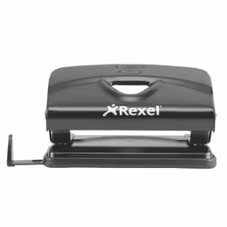 Rexel V210 2 Hole Metal Punch Black, 10 sheets, Black, Metal, A4, A6, 116 mm, 116 mm
