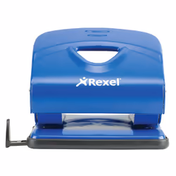 Rexel V220 2 Hole Metal Punch Blue