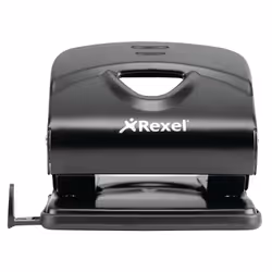 Rexel V220 2 Hole Metal Punch Black