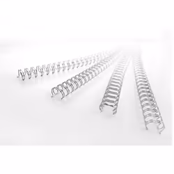 GBC WireBind Binding Wires 3:1 No3 5mm Silver (100) - Additional view 6