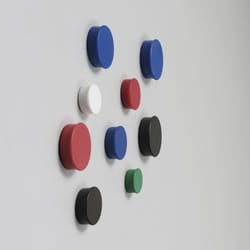 Nobo Magnets 30mm Black Blister (4)