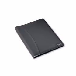 Rexel Soft Touch Smooth A4 Display Book 24 Pocket Black
