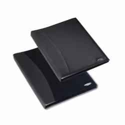 Rexel Soft Touch Smooth A4 Display Book 24 Pocket Black - Additional view 4