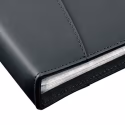 Rexel Soft Touch Smooth A4 Display Book 24 Pocket Black - Additional view 6