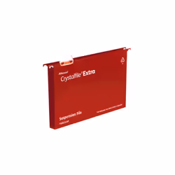 Rexel Crystalfile Extra Foolscap Suspension File 30mm Black (25) - Additional view 4
