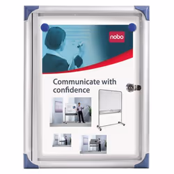 Nobo Extra Flat Glazed Case Magnetic 1xA4 - Additional view 2