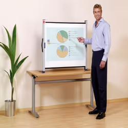 Nobo Portable Desktop Projection Screen 1040 x750mm - Additional view 7