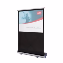 Nobo Portable Floorstanding Projection Screen 1220 x 910mm, 149.9 cm (59"), 4:3, Grey