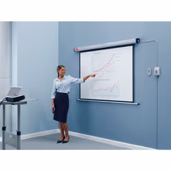 Nobo Electric Wall Projection Screen 1440x1080mm