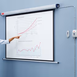 Nobo Electric Wall Projection Screen 1600x1200mm - Additional view 8