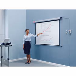 Nobo Electric Wall Projection Screen 1920x1440mm - Additional view 2