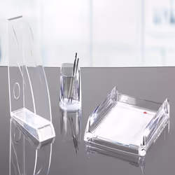 Rexel Nimbus Pencil Cup Clear