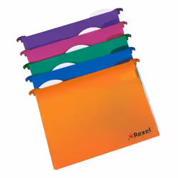 Rexel Multifile Extra A4 Suspension File 15 mm Assorted (10), 242 mm, 342 mm, 353 mm, 25 mm