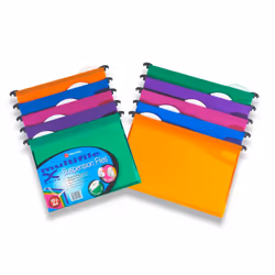 Rexel Multifile Extra A4 Suspension File 15 mm Assorted (10)