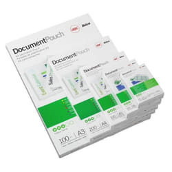 GBC Card Laminating Pouches 67x99mm 2x180 Micron Gloss (50)