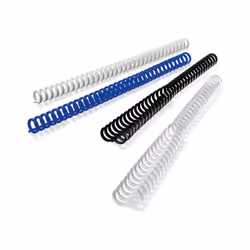 GBC ClickBind Binding Spines 8mm A4 White (50)