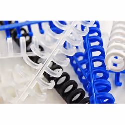 GBC ClickBind Binding Spines 8mm A4 White (50) - Additional view 4