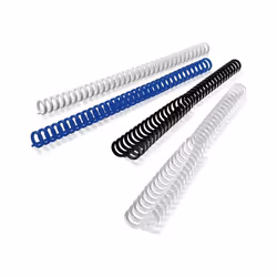 GBC ClickBind Binding Spines 12mm A4 White (50) - Additional view 4