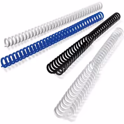 GBC ClickBind Binding Spines 12mm A4 White (50) - Additional view 7