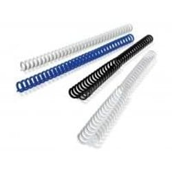 GBC ClickBind Binding Spines 16mm A4 White (50)