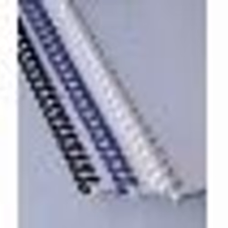 GBC ClickBind Binding Spines 16mm A4 White (50)