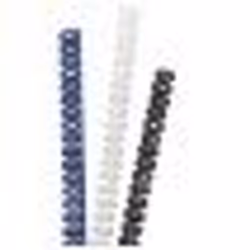 GBC ClickBind Binding Spines 16mm A4 White (50)