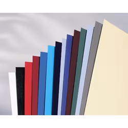 GBC LeatherGrain Binding Covers 250gsm A3 Black (100)