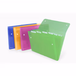 Rexel ICE Expander 6-Pocket Assorted, Blue, Pink, Transparent, Turquoise, A4, 120 sheets, 6 drawer(s)