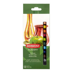 Derwent Academy Oil pastel Multicolour 12 pc(s)