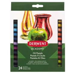 Derwent Academy Oil pastel Multicolour 24 pc(s)