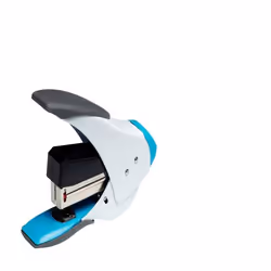 Rexel Easy Touch 20 Low Force Quarter Strip Stapler White/Blue
