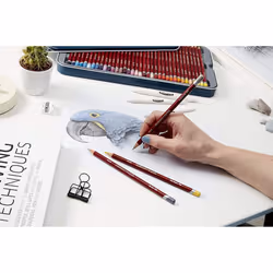 Derwent Pastel Portrait Pencils, Drawing & Writing, Set Of 12 Colouring Pencils For Portrait Drawing, Ideal For Blending &...