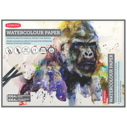 Derwent A3 Watercolour Paper Pad, 12 Sheets